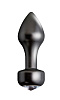 Металлическая анальная пробка в чёрном цвете Pipedream Mini Luv Plug PD4436-23