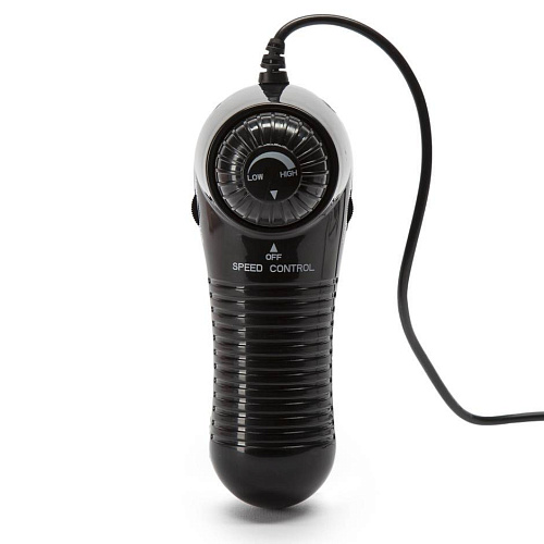 Чёрная секс-машина с двумя насадками LoveMachines Robo FUK 0815