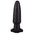 Чёрная анальная пробка с гладкой поверхностью LOVETOY (А-Полимер) 426800 (18 см)