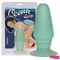 Зелёная анальная втулка Orion Ocean deep 0516538 (13,5 см)