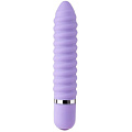 Фиолетовый ребристый мини-вибратор Dream Toys NEON WICKED WAND PURPLE 20556 (11,4 см)