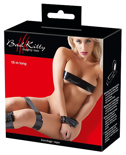 Чёрная бондажная лента Bondage Tape - 18 м. Orion 2492393 1001