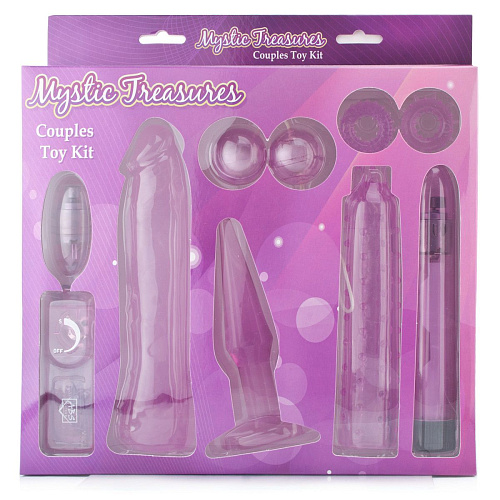 Розовый эротический набор Seven Creations Mystic Treasures 06-150-C8 BX