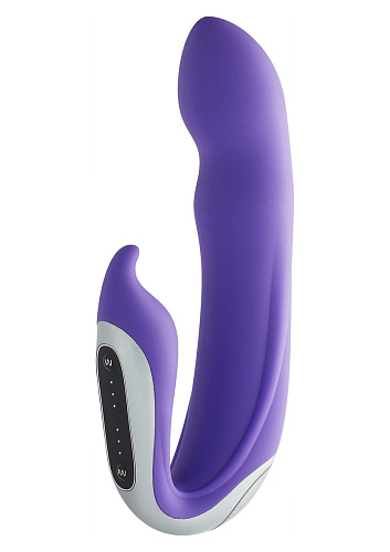 Фиолетовый Hi-tech вибратор Toy Joy NEO Purple 3006010028 (16 см)