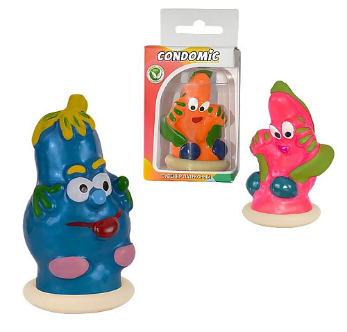 Сувенирный латексный презерватив Sitabella «Фруктовое ассорти» 3259