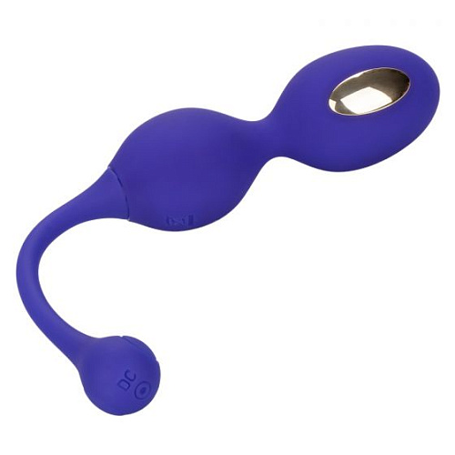 Фиолетовые виброшарики с электростимуляцией California Exotic Novelties Impulse Intimate E-Stimulator Dual Kegel SE-0630-08-3