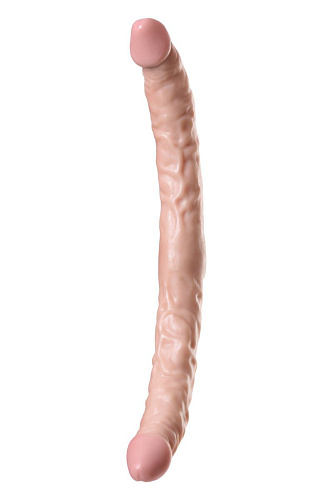 Двусторонний телесный фаллоимитатор ToyFa Realstick Nude 582011 (34 см)