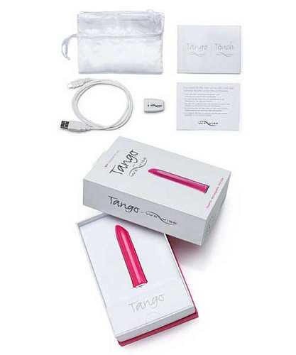 Розовый мини-вибратор We-vibe Tango Pink USB rechargeable WV011-11USB