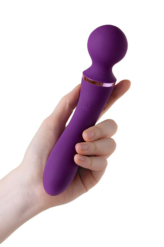 Фиолетовый вибромассажёр Eromantica Uma 230304 (20 см)