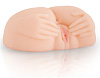 Телесные вагина и анус с вибрацией ToyFa Juicy Pussy 893011