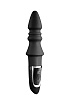 Чёрный конический анальный вибромассажёр-ёлочка NMC JOYFUL PLUG VIBRATOR 5.5INCH 111832 (14 см)