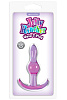 Фиолетовая анальная пробка NS Novelties Jelly Rancher T-Plug Wave NSN-0451-25 (9,7 см)
