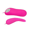 Вибромассажёр для стимуляции клитора и преддверия влагалища розового цвета Baile Archer BI-014322
