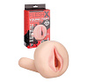Мастурбатор-вагина телесного цвета с вибрацией Dream Toys REALSTUFF YOUNG   TIGHT 310139