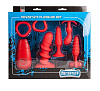 Подарочный набор для мужчин красного цвета Dream Toys MENZSTUFF VIBRATING PLEASURE SET 21246