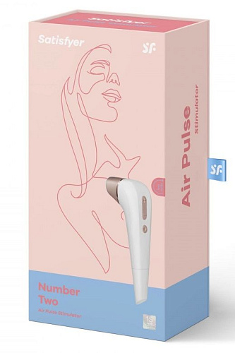 Бесконтактный стимулятор клитора белого цвета Satisfyer 2 Next Generation J2018-7-P