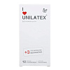 Ультратонкие презервативы Unilatex Ultra Thin №12 + №3 (12 шт + 3 шт)