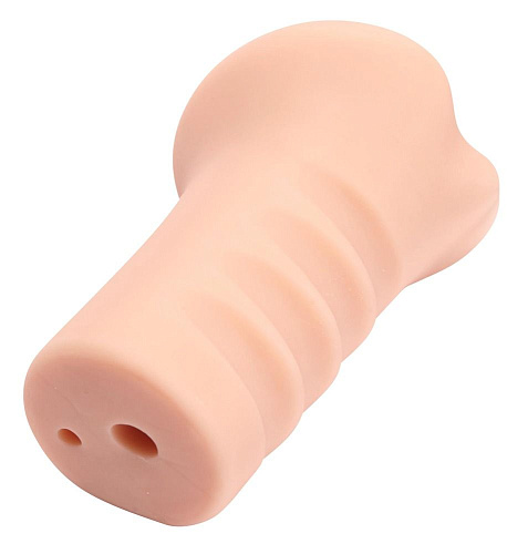 Телесный мастурбатор-вагина с шишечками внутри тоннеля Pornhub Super Bumps Pussy Stroker 94861