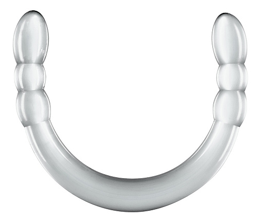 Прозрачный двухголовый фаллоимитатор Toy Joy Double Digger Dong 3006009521 (45 см)