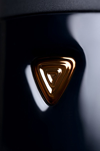 Чёрно-золотой мастурбатор с вибрацией Sirens Ares S-2