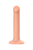Телесный фаллос на присоске Strap-on-me Silicone Bendable Dildo M 6013106 (18 см)