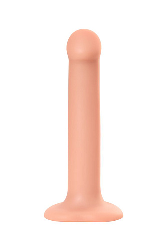 Телесный фаллос на присоске Strap-on-me Silicone Bendable Dildo M 6013106 (18 см)