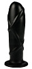 Чёрный анальный фаллоимитатор Dream Toys SMOOTH TORPEDO 21657 (18 см)
