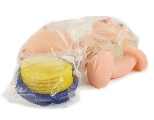 Секс-кукла телесного цвета Topco Sales Penthouse Cyberskin Back Door Babe Inflatable Love Doll 1091021