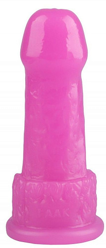 Розовая фантазийная анальная втулка Сумерки богов 1015-15 BX DD (15 см)