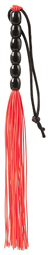 Красная мини-плеть из резины Blush Novelties Rubber Mini Whip 520011 (22 см)