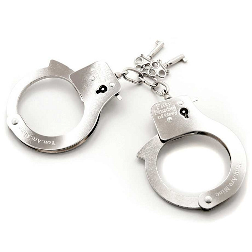 Металлические наручники Fifty Shades of Grey Metal Handcuffs FS-40176