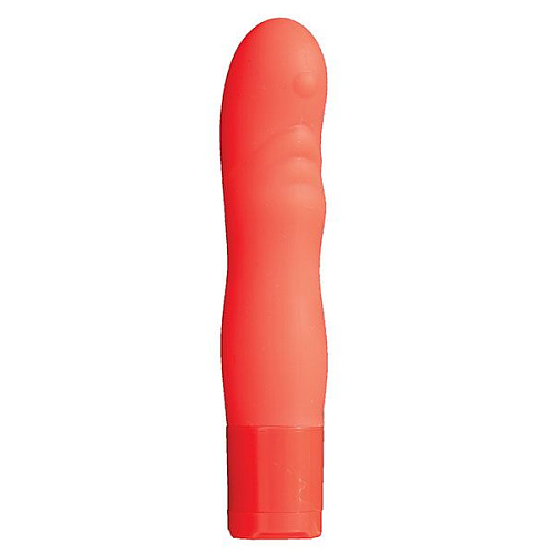 Оранжевый мини-вибратор Dream Toys Neon Bliss 20754 (9 см)