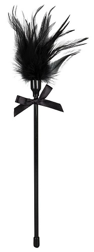 Чёрный стек с пёрышками для щекотания Orion 24915241000