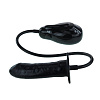 Чёрный расширяющийся вибратор Baile Bigger Joy BW-008078DAQ (15,5 см)