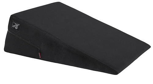 Большая чёрная подушка для любви из микрофибры Liberator Retail Ramp 13664101