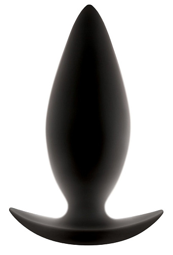 Чёрная анальная пробка для ношения NS Novelties Renegade Spades Medium NSN-1106-23 (10,1 см)