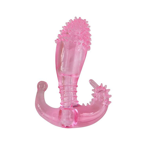 Вибронабор: эрекционное кольцо, вибратор и 3 насадки Baile Sex Collection BW-012004