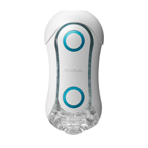 Прозрачный мастурбатор Tenga FLIP ORB BLUE RUSH TFO-001