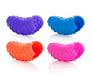 Набор (четыре насадки на палец из силикона) California Exotic Novelties Posh Silicone Finger Teasers Swirls SE-1706-15-3