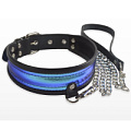 Сине-черный ошейник с поводком Sitabella 3126-19