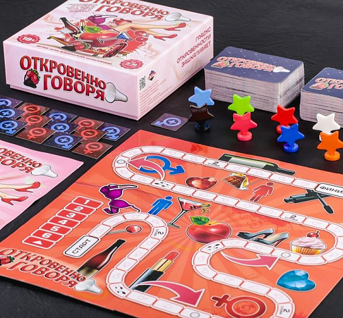 Игра для вечеринки Сима-Ленд «Откровенно говоря» 1062356