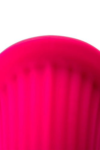 Розовый вибратор с шаровидной головкой A-toys 761025 (20 см)