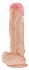 Вибратор с мультискоростной вибрацией телесного цвета LOVETOY (А-Полимер) ART-Style №43 035537 (21 см)