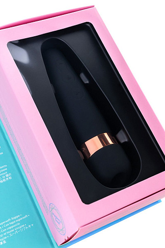 Вибро-вакуумно-волновой стимулятор чёрного цвета Satisfyer Pro3 Vibration J2018-32