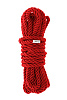 Красная верёвка для шибари Dream Toys DELUXE BONDAGE ROPE 21528 (5 м)