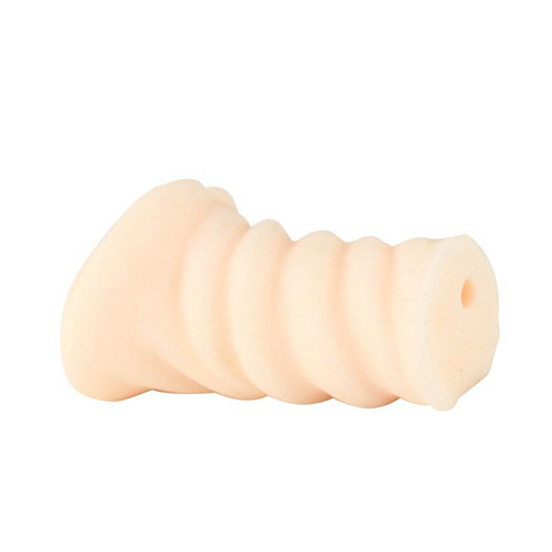 Телесный мастурбатор-вагина с вибрацией Baile BM-009149