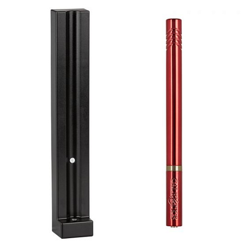 Красный ультратонкий вибромассажёр California Exotic Novelties Hidden Pleasures SE-0037-10-3