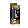 Фаллоимитатор телесного цвета с вибрацией на присоске Lovetoy Flesh 350047-1 (17,8 см)