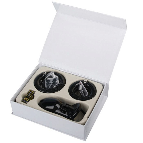 Мужской набор верности чёрного цвета с насадками стандартного размера Erotic Fantasy EF-CB3000-BLK