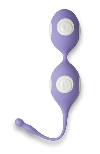 Фиолетовые вагинальные шарики Anasteisha К-Balls textured MA022